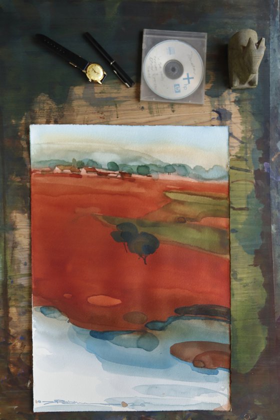 Shapes of earth reds