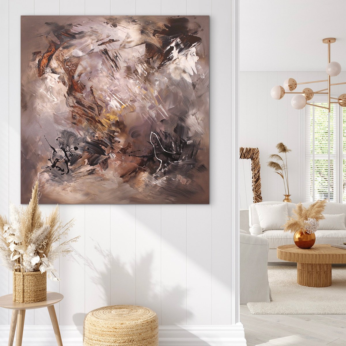  Where Earth Softens By Paresh Nrshinga Frsa, 40 X 40, Artwork For Sale On Artfinder