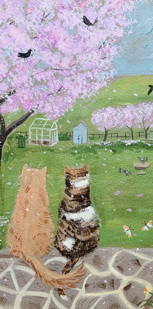 Blossom Cottage by Mary Stubberfield