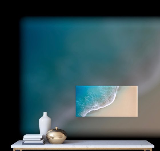 White Sand Beach #37 Seascape Ocean Lover Gift idea