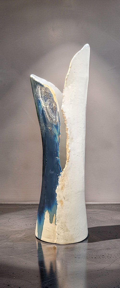 BLUE BIRD, WHITE WINGS by Emilia Milcheva
