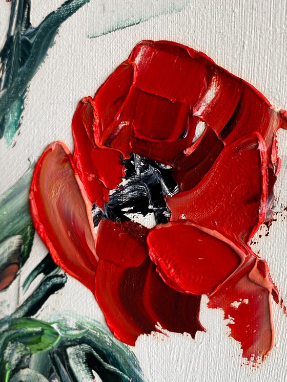 Scarlet Bloom Burst – Red Poppies