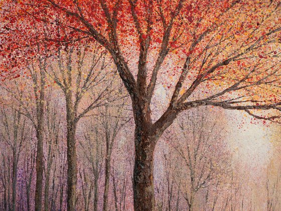 THE DISTANT SOUND OF A WOODPECKER