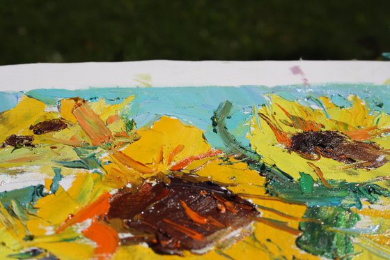 " Sunflowers "
