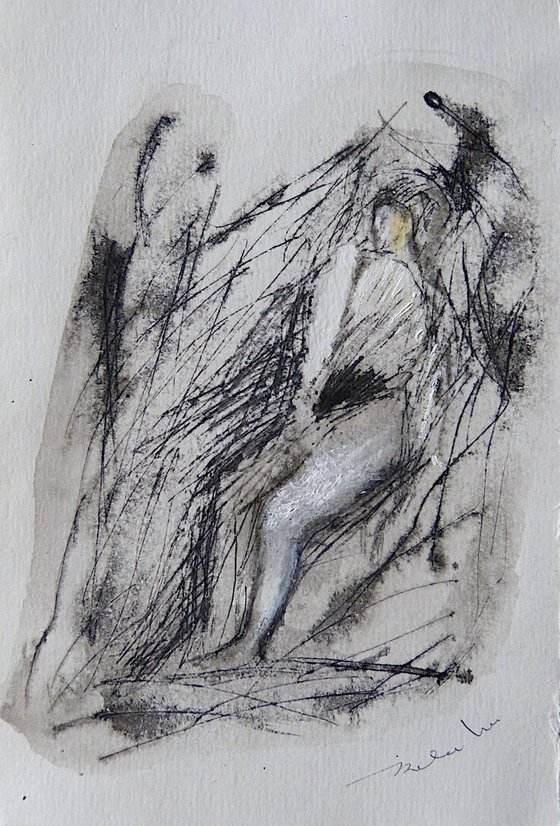 Erotic Drawing, 21x14 cm