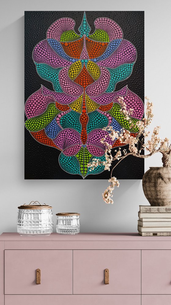 Psychedelic Lotus Garden