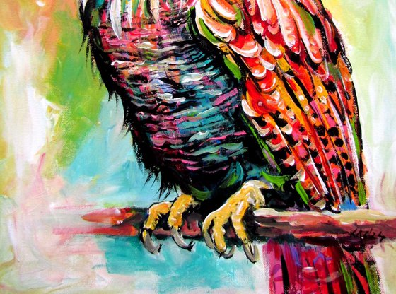 Majestic owl