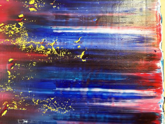 "Speed Demon" - FREE USA SHIPPING + Save Over $100 As A Series - Original PMS Abstract Diptych Oil Paintings On Canvas - 40" x 16"