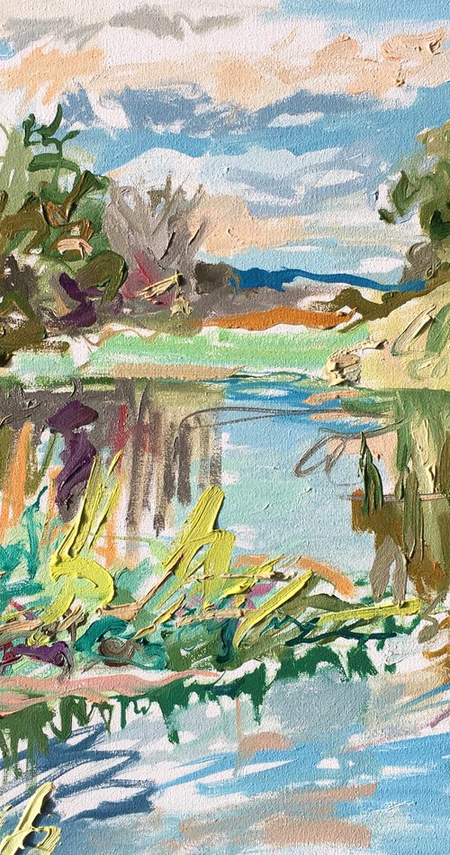 Irpin River by Ole Karako
