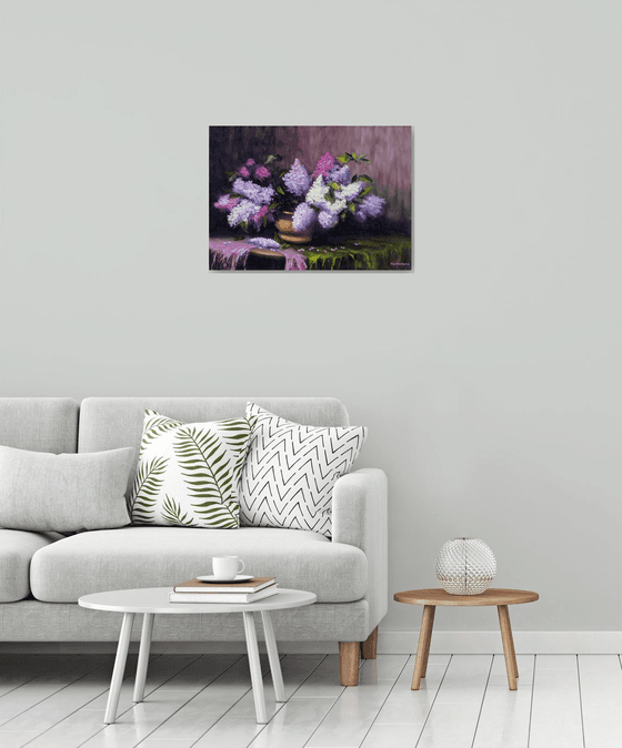 Still-life with lilac