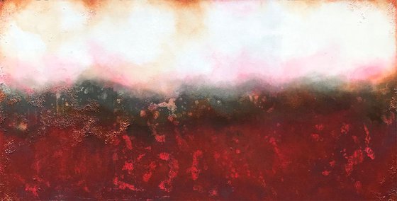 red copper patina (140 x 70 cm) Dee Brown