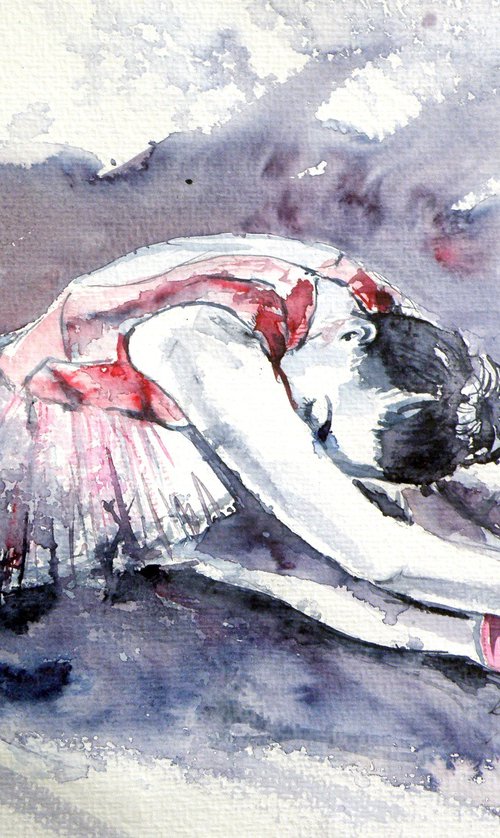 Ballerina dancing by Kovács Anna Brigitta