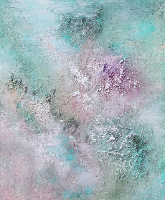 Pastel Abstract Painting