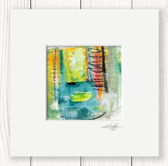 Abstract Moments 26 - Oil Painting by Kathy Morton Stanion