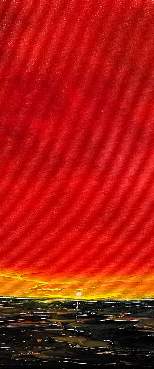 Sky in Red by Timea  Valsami
