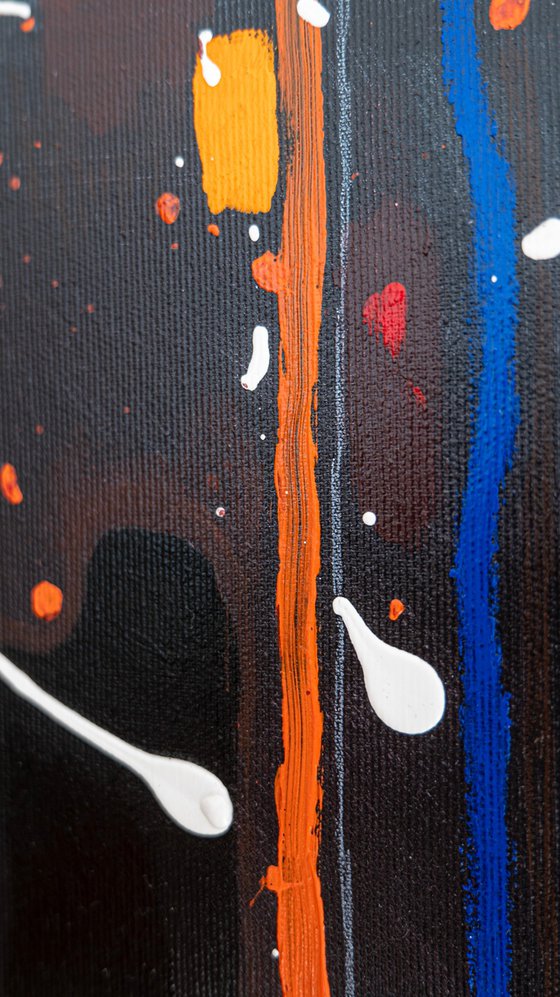 Abstract 3 Set (8"x8")
