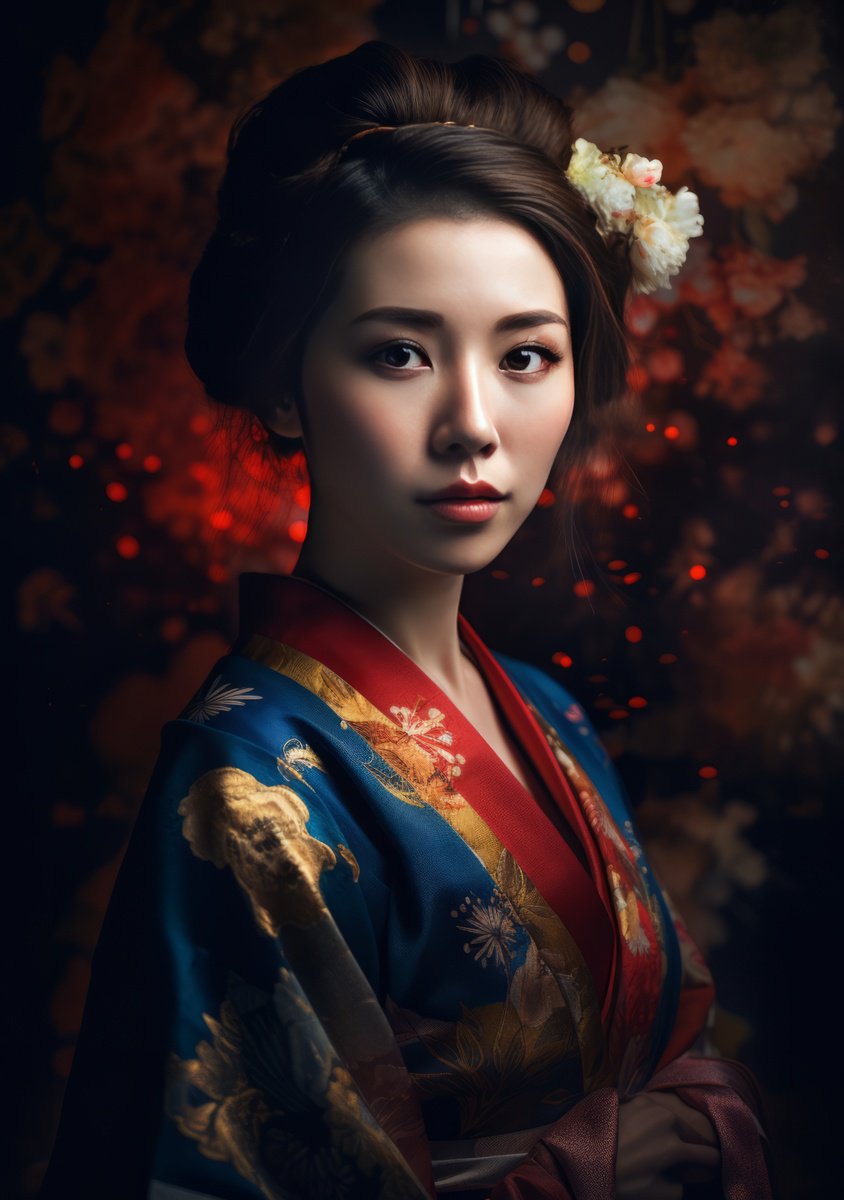 The Graceful Geisha by Igor Zeiger