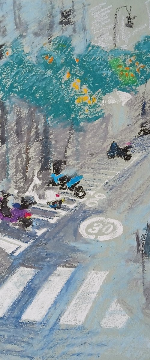 Rain in Valencia by Vasyl Koval