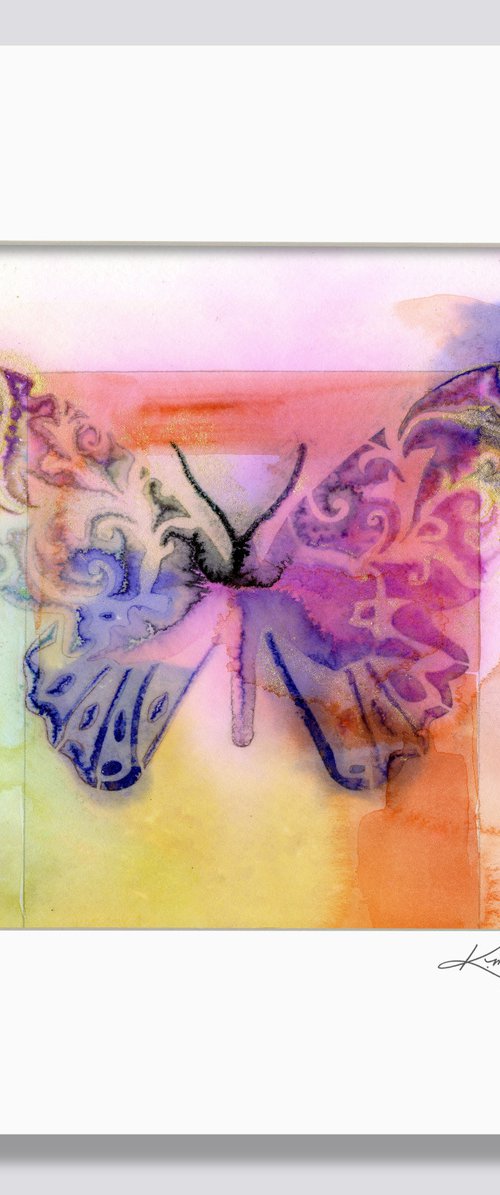 Alluring Butterfly 17 - Painting  by Kathy Morton Stanion by Kathy Morton Stanion