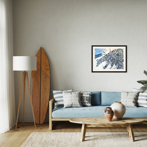 Torn Beauty: Portugal Blue Azulejo Tiles