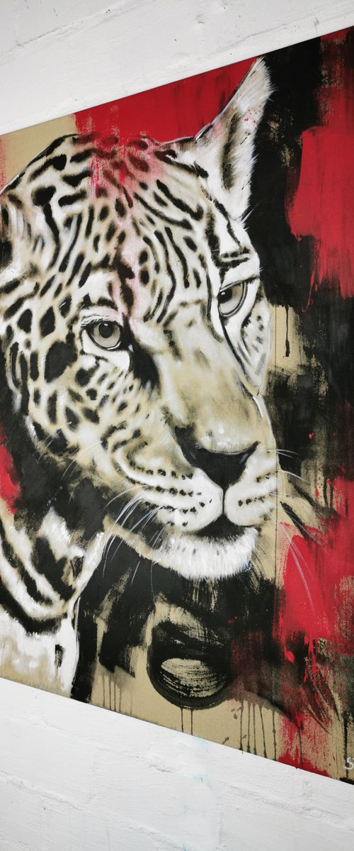 Big Cat - LEOPARD #3 by Stefanie Rogge