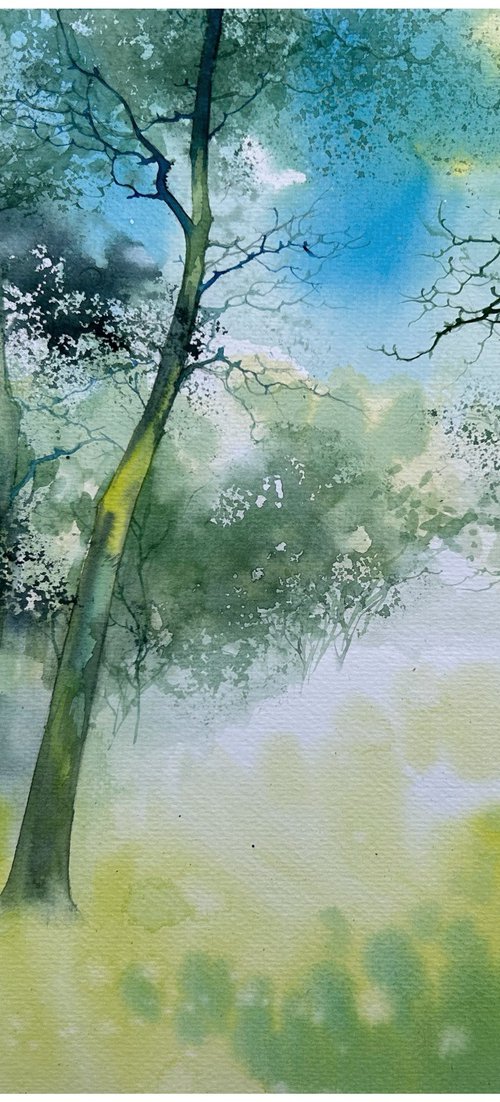 Summer landscape by Nazar Grunyka