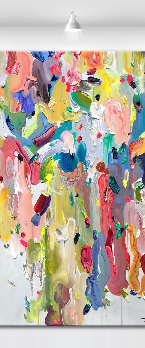 'ABBA' - 40x40" by Tatiana Georgieva