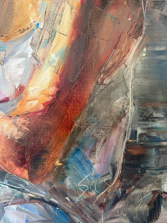 Woman at the window