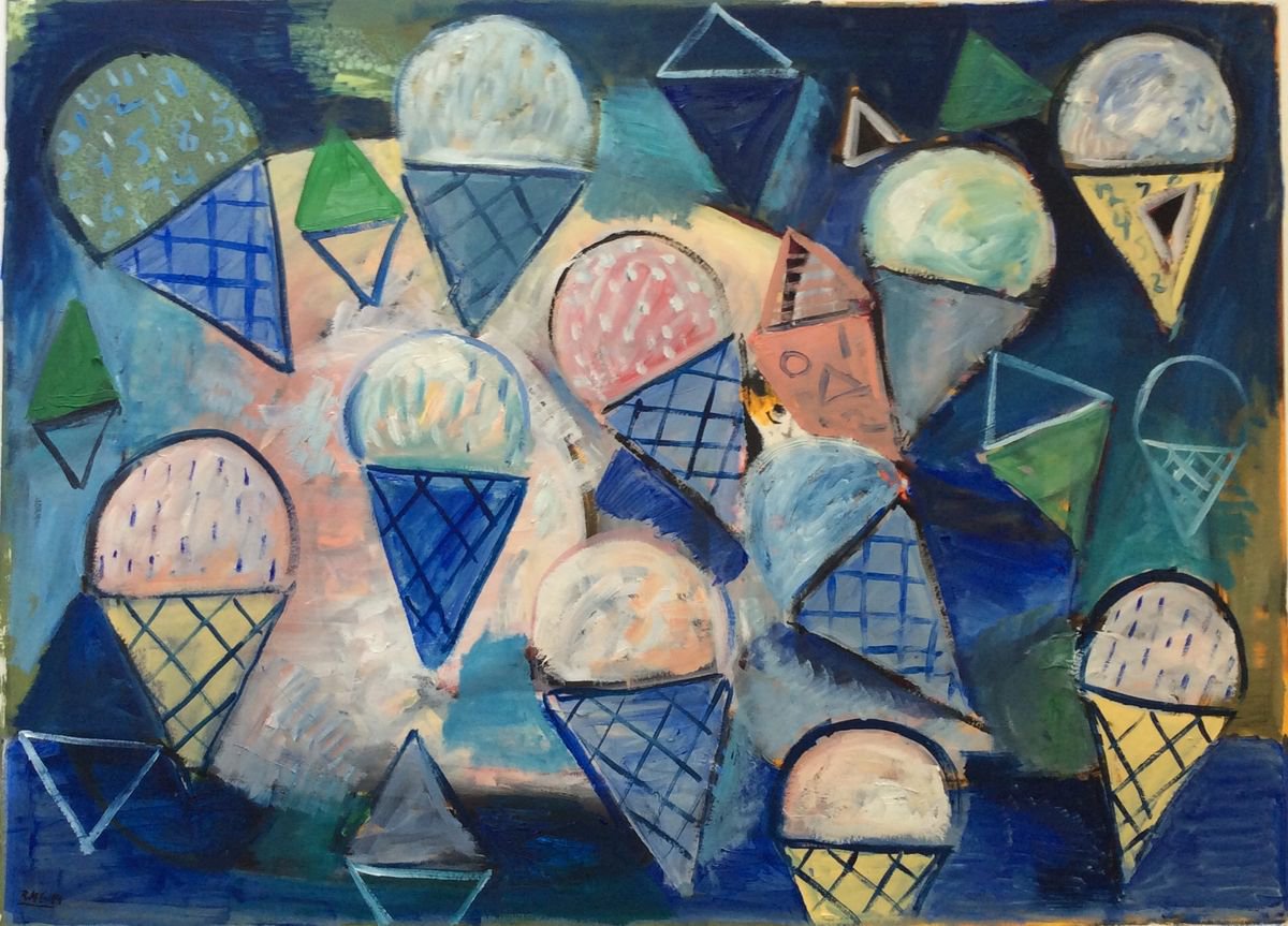 Ice Cream Cones by Roberto Munguia Garcia