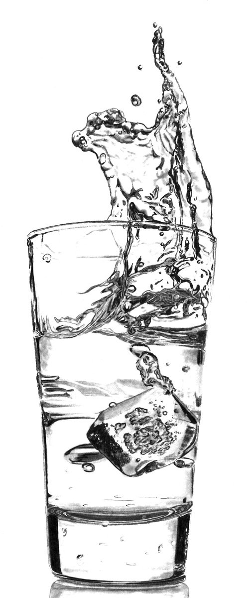 Iced Water Splash by Paul Stowe
