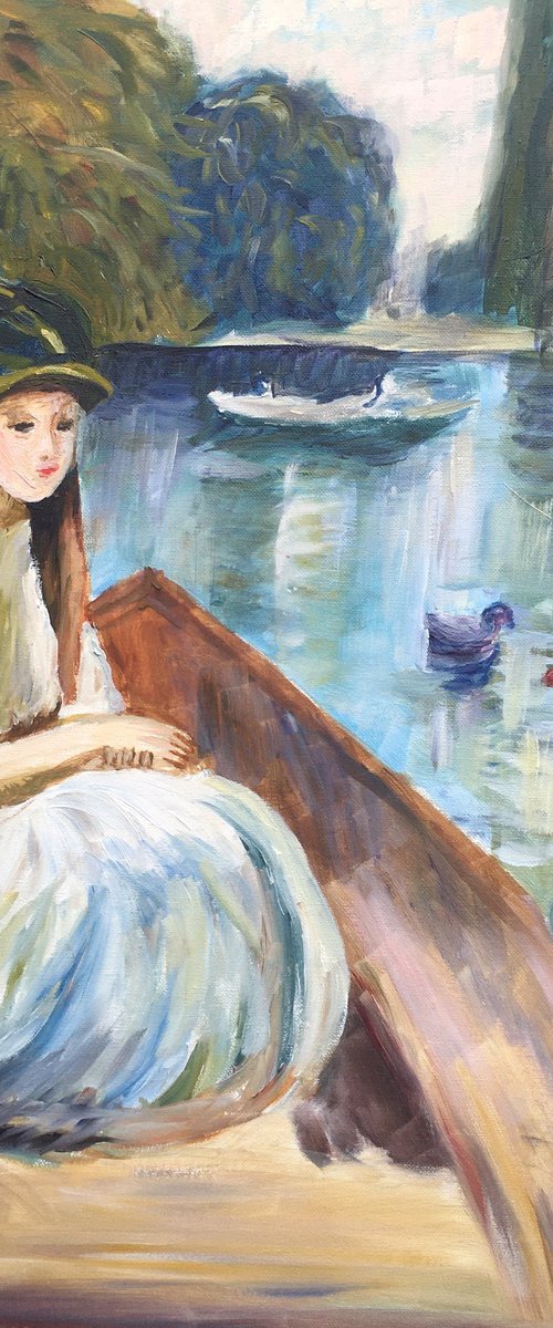 On the lake by Elena Sokolova