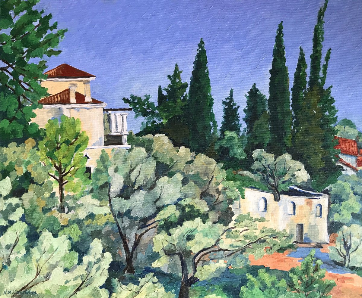 Heavenly Groves By Natalia Bessmertnova, 24 X 20, Artwork For Sale On Artfinder