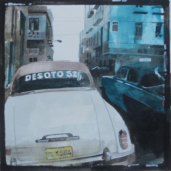1952 De Soto, near the Malecon, Havana, Cuba