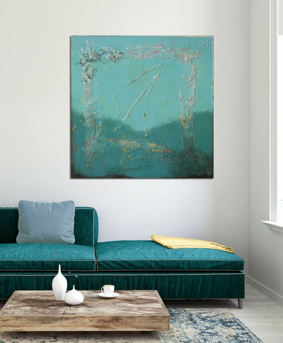 The Blue Lagoon 90x90 cm - 25M