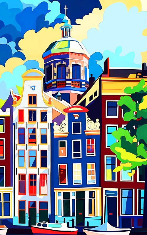 Colorful Amsterdam by BAST