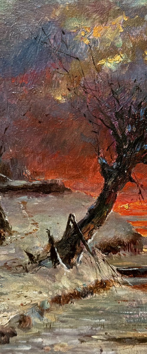 Winter Flame by Vladimir Mukhin