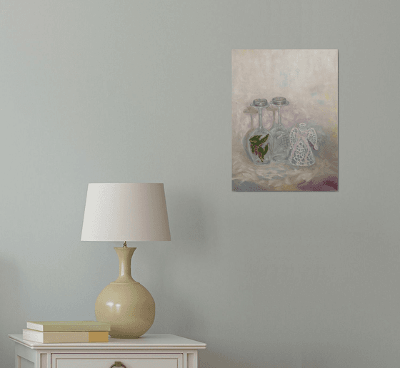 LIGHT CHRISTMAS ANGEL