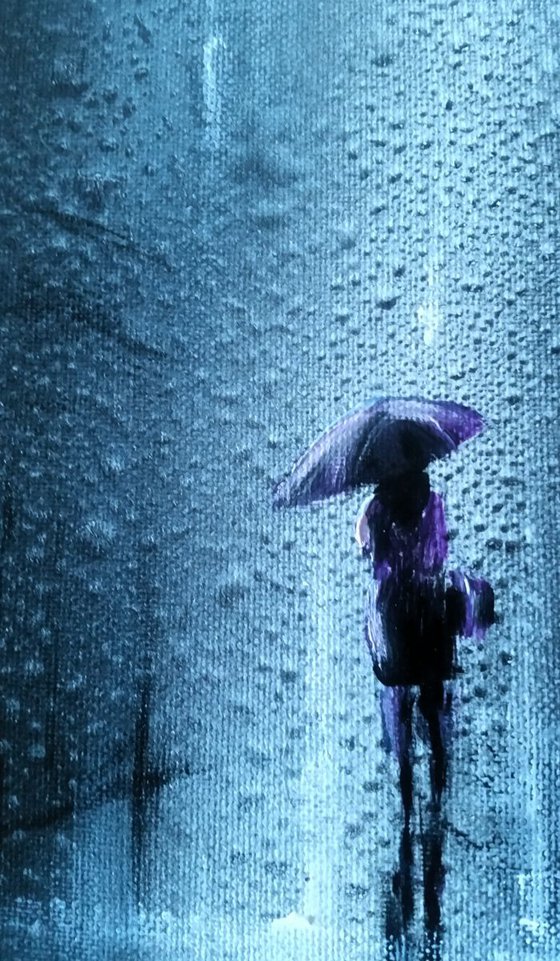 Lilac rain