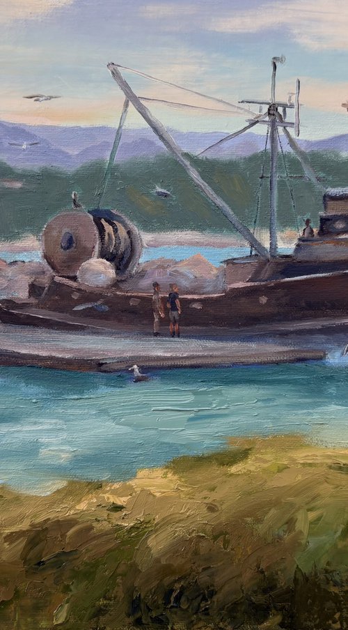 Crane Vessel by Grace Diehl