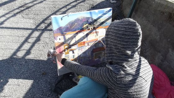 Cityscape. San Nicola Arcella life