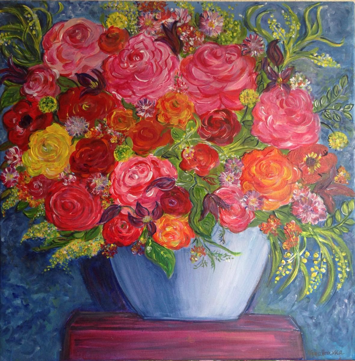 Bouquet of Flowers by Nezabravka Balkanjieva