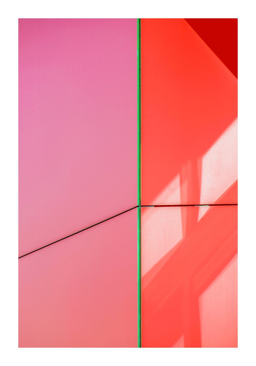 Geometric Abstract Photograph By Beata Podwysocka, 28 X 39, Wallscape243, Original Artwork