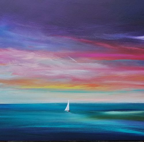 A New Adventure - stunning, panoramic by Mel Graham