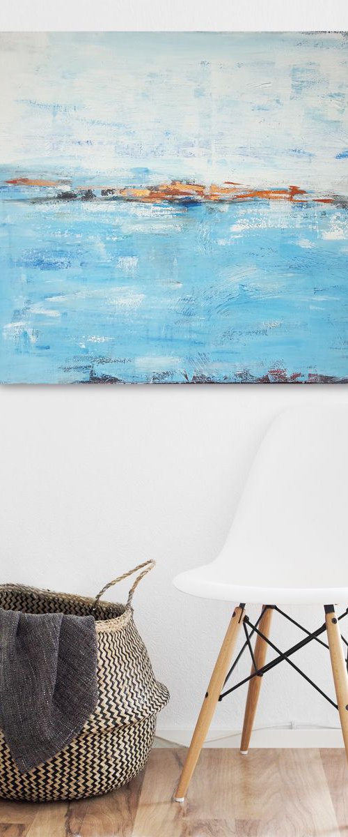 54° N 11° E – Abstract Seascape by Stefanie Rogge