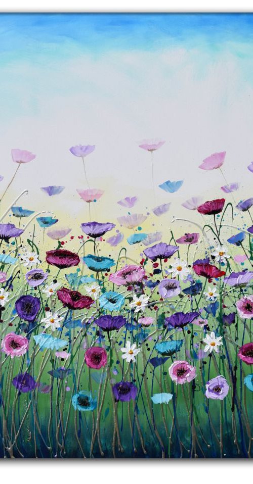 Periwinkle Prairie by Amanda Dagg