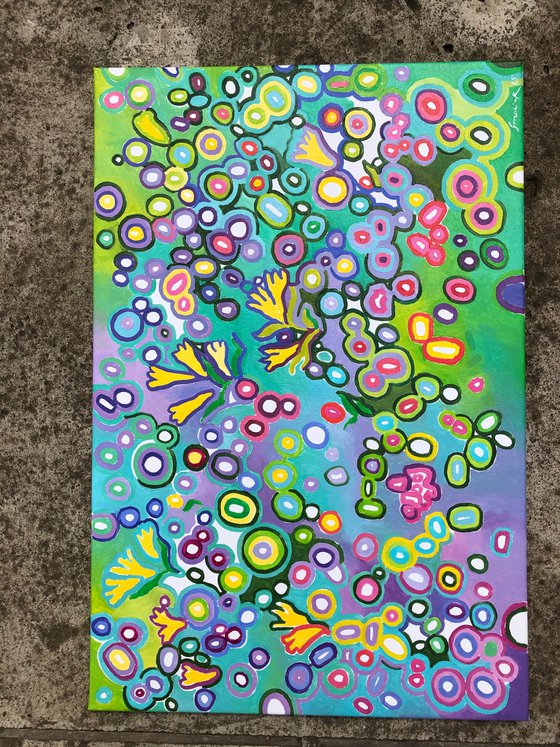 Summer beauty mosaic