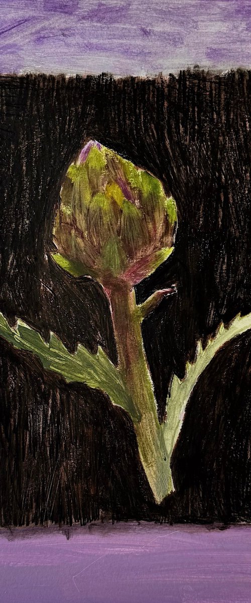 Artichoke by Anastasia Mazur-Skrobova
