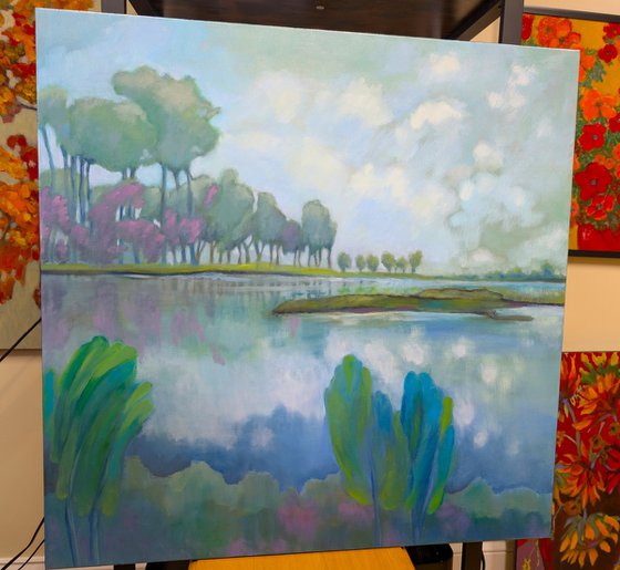 Blue Mood Reflection.