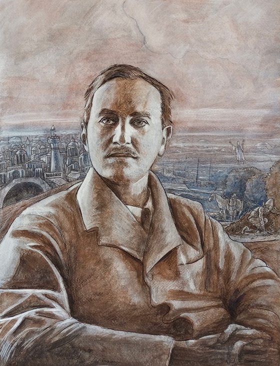 Portrait of Lord Dunsany