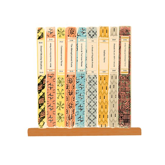 Penguin Poetry book collection, limited-edition